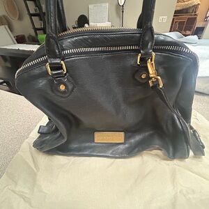 Marc Jacob Black Leather Women's Bag